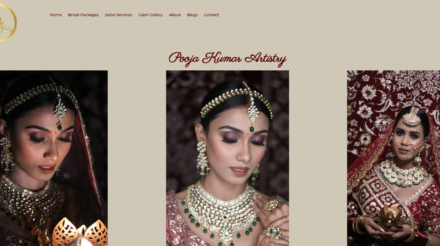 PK Artistry home page